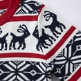 thumbnail image 6 of YunPes Christmas Knit Sweater for Kids Long Sleeve Reindeer Design Knitted Pullover Toddler Fall Winter Warm Crewneck Jumper, 6 of 6