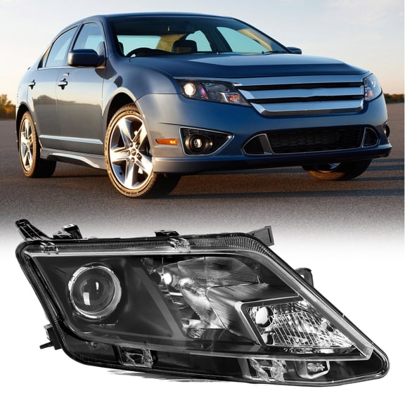 For 2010- 2012 Ford Fusion Right Passenger Side Headlight Halogen Headlamp