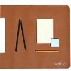 Mobile Pixels 31.5-In. x 15.75-In. PU Leather Desk Mat (Oak Brown), 115-1001P02
