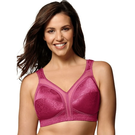 

Playtex 18 Hour Ultimate Shoulder Comfort Bra Signature Berry 42B Women s