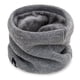 thumbnail image 2 of Bufanda de punto con cuello redondo y doble uso para hombre y mujer, jersey de otoño e invierno, para ciclismo, además de protección para la columna cervical con acolchado de terciopelo, 2 of 5
