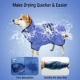thumbnail image 4 of Dog Bath Robe Dog Drying Coat Dry Fast Dog Bag Soft Dog Bathrobe Towel Fast Drying Super Absorbent Pet Dog Cat Bath Robe Towel, 4 of 9