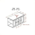 thumbnail image 2 of Leick Meuble 42" avec Rangement en Chêne Poli, 2 of 3