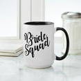 thumbnail image 4 of CafePress - Bride Squad Script - 15 oz Ceramic Large White Novelty Mug, 4 of 4