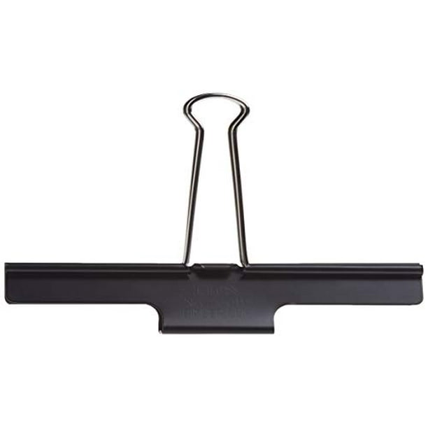 Lion Extra Large Binder Clips, Black, 110Sheet