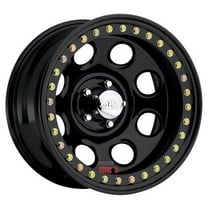 15x8 Raceline RT81 Rock 8 Beadlock Black Steel Wheel 6x5.5 (-19mm)