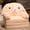 Pink, variant on Harvn Liquidation Children'S 3-Layer Folding Sofa (Excluding Inner Liner Filling) [Please Note Only Leather Shell When Placing An Order] Pink Plush Foldable Kids Sofa Backrest Armchair 2 In 1 Foldable