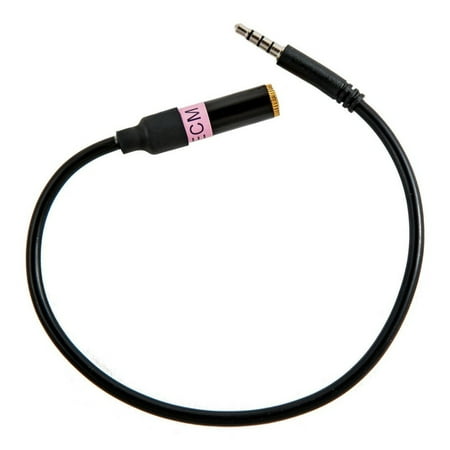 External Handset - Headset Buddy External Mic (ECM) to iPhone and Smartphone Adapter