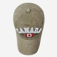 thumbnail image 5 of TIANZEN Canada Baseball Cap Canada Day Embroidered Maple Leaf Flag Adjustable Hat Hat U Give Prick Hat Mechanical Hat, 5 of 8