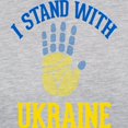 thumbnail image 3 of CafePress - I Stand With Ukraine Support U Long Sleeve T Shirt - Womens Baseball Tee, 3 of 4