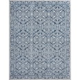 thumbnail image 3 of Traditional 9x12 Area Rug (8'10'' x 12'2'') Floral Blue, Cream Living Room Easy to Clean, 3 of 8