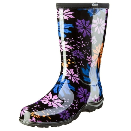 

Sloggers Women s Garden/Rain Boots 8 US Black