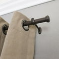 thumbnail image 3 of Decopolitan End Cap Single Rod Set, 18 to 36-Inch, Toasted Copper, 3 of 6