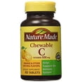 thumbnail image 2 of Nature Made Vitamin C 500 mg Chewable Tablets, Orange 60 ea (Pack of 4), 2 of 3