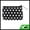 Black, variant on Unique Bargains 1Pc Women Durable Dots Simple Cosmetic Bag for Toiletry Black