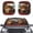 Funny Highland Cow, variant on Binienty Hippie Cat Sun Shade for Car Windshield Cute Car Front Window Shades Foldable Automotive Sun Protection Visors Heat Reflector-Keep Your Vehicle Cool