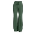 thumbnail image 4 of ZHYou No Boundarie Sweatpants for Women Plus Size Baggy Fit Casual Joggers Soft Comfy High Waist Drawstring Running Trousers Army Green Size XL, 4 of 8