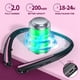 thumbnail image 3 of Auriculares Inalámbricos Bluetooth con Banda para el Cuello, Auriculares Retráctiles A Prueba de Sudor, Auriculares Estéreo con Cancelación de Ruido, 3 of 7