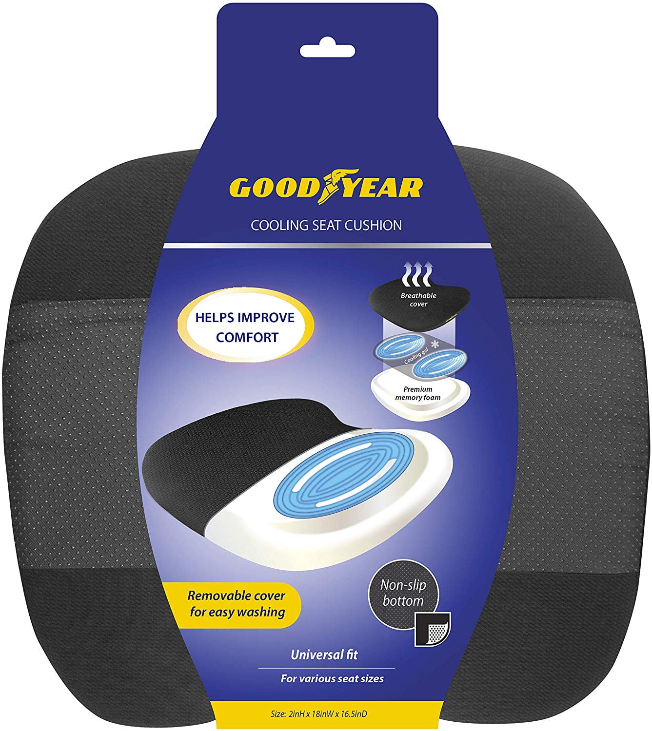 Goodyear Gel Seat Cushion GY1143