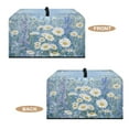 thumbnail image 5 of Whosucclay Blue Daisy Lavender Print Microwave Oven Grill Cover Protector Protective Microwave Universal Oven Dust Cover Oil-Proof Scratch Resistant Machine Protector-S, 5 of 7