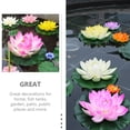 thumbnail image 4 of Miangastore 14Pcs Artificial Flowers Simulated -flower Decor Floating -flower Pool Flower Adornment, 4 of 8