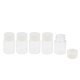 thumbnail image 1 of s de muestras de muestras de líquidos de laboratorio de 5 piezas con tapón de rosca transparente de 60 ml Cola Frascos de botellas de laboratorio, 1 of 8