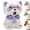 cat, variant on Clip On Mini Fan for Cup and Bowl, Rechargeable Monkey Panda Cat Shaped Personal Fan, Portable Coffee Chiller Cooling Attachment for Hot Drinks, Adjustable Fast Air Blowing, Desk Kitchen Fans