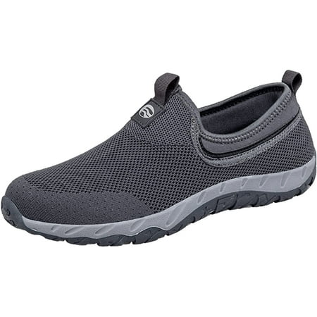 Men Sports Shoes Fashion Lightweight Mesh Breathable Sneaker Slip on Mens Workout Running Walking Shoes Athletic Casual Loafer
