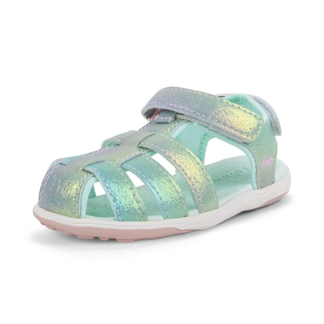 Sandalias See Kai Run Paley II aptas para niños pequeños, aptas para el agua, plateadas