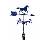 Whitehall Products 24 In. Black Aluminum Horse Weather Vane WV3-A-74SR-BKND