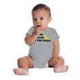 thumbnail image 6 of Brisco Brands I Am Not Afraid of the Dark Superhero Unisex Baby Bodysuits, 6 of 7