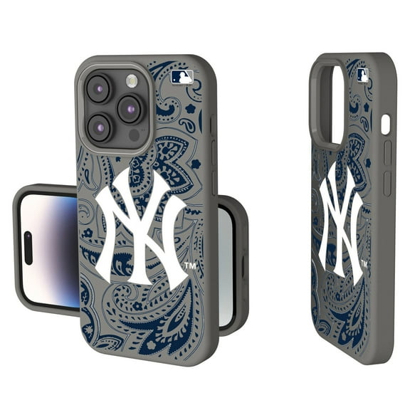 New York Yankees Paisley iPhone Soft Touch Case