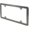thumbnail image 6 of Auto Drive Black-Chrome Carbon Fiber License Plate Frame, 90157W, 6 of 10