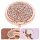 thumbnail image 4 of Mini espejo de maquillaje para bolso, portátil, plegable, pequeño, con diamantes de imitación, redondo, compacto, tamaño de viaje, espejo de mano, 4 of 8
