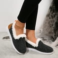 thumbnail image 2 of YLYL Women's Winter Loafer Soft Plush Fur Lined Classic Comfy Non-Slip Indoor Outdoor Walking Snow Boots, 2 of 9