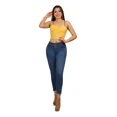 thumbnail image 4 of Pantalon Muje Levanta Pompa Push Up A La Cintura Mezclilla, 4 of 5