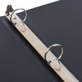 Pen + Gear 1" Poly Standard Binder, Black, 1" 3Rings, Letter Size