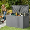 thumbnail image 5 of Devoko 230 Gallon Deck Box, Outdoor Resin Storage Box, with Large Storage Capacity, for Patio, 5 of 5