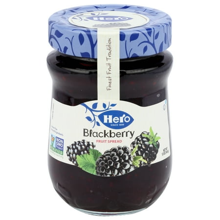 Hero Premium Fruit Spread Blackberry 12 oz