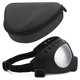 thumbnail image 1 of Lente de PC negra TPE marco suave gafas de protección facial para mascotas gafas impermeables gafas de sol a prueba de viento para perros, 1 of 8