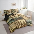 thumbnail image 3 of Castle Fairy Big Bass Fish Wildlife Bedding Comforter Set,Fishing Hunting Full Bedding Set, 3 of 8