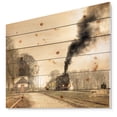 thumbnail image 1 of Design Art - Retro Steam Train, 1 of 5