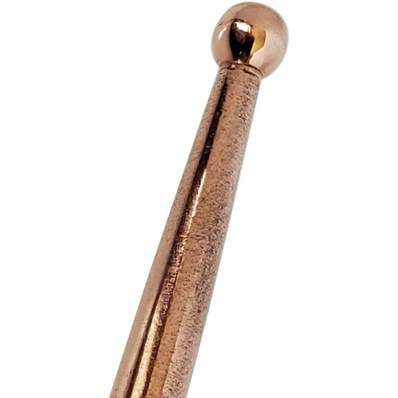 American Ayurveda Pure Copper Nose Wand Nose Zap Nose Stick for Cold Personal Protection Tool Multi Purpose Massage Rod Hand Cleaner Sani Disc Sani Rod Hand Roller Grounding