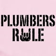 thumbnail image 2 of CafePress - Plumbers Rule Infant Bodysuit - Baby Light Bodysuit, Size Newborn - 24 Months, 2 of 4