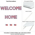 Big Dot of Happiness Patriotic Welcome Home - Yard Sign Outdoor Lawn ...