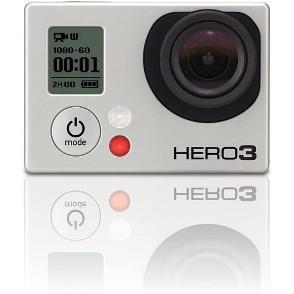 Restored GoPro HERO3 Silver Edition Action Sport Wi-Fi Camera Camcorder (Refurbished)