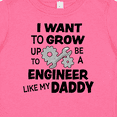 thumbnail image 4 of Inktastic I Want To Grow up To Be a Engineer Like My Daddy Boys or Girls Baby T-Shirt, 4 of 5