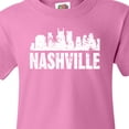 thumbnail image 4 of Inktastic Nashville Skyline Grunge Youth T-Shirt, 4 of 5