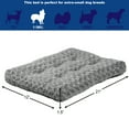 thumbnail image 3 of MidWest Homes for Pets Quiet Time Dog Bed & Crate Mat, Deluxe Ombre Swirl, 22", Gray, 3 of 6