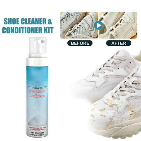 

Shoe Cleaning And Agent Small White Shoes Clean Stains Yellow Edge Portable Agent 100ml 2PCS Stamped Concrete Sealer Remover Line X Spray Liner Color Bathroom Glass Door Carpet Cleaning Spray And